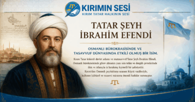 Tatar Şeyh İbrahim Efendi: Osmanlı Bürokrasisi ve Tasavvuf Dünyasında Kırım Tatar İzleri