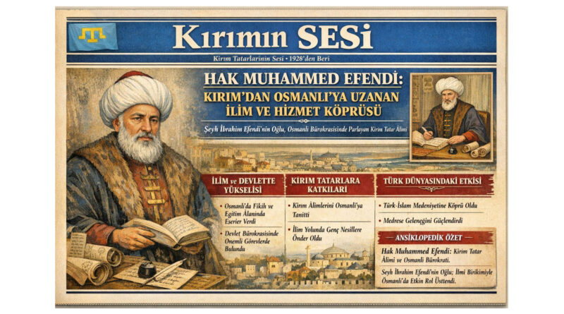 Tatar Şeyh İbrahim Efendi - kırım tatar