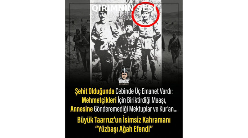 Yüzbaşı Ağah Efendi