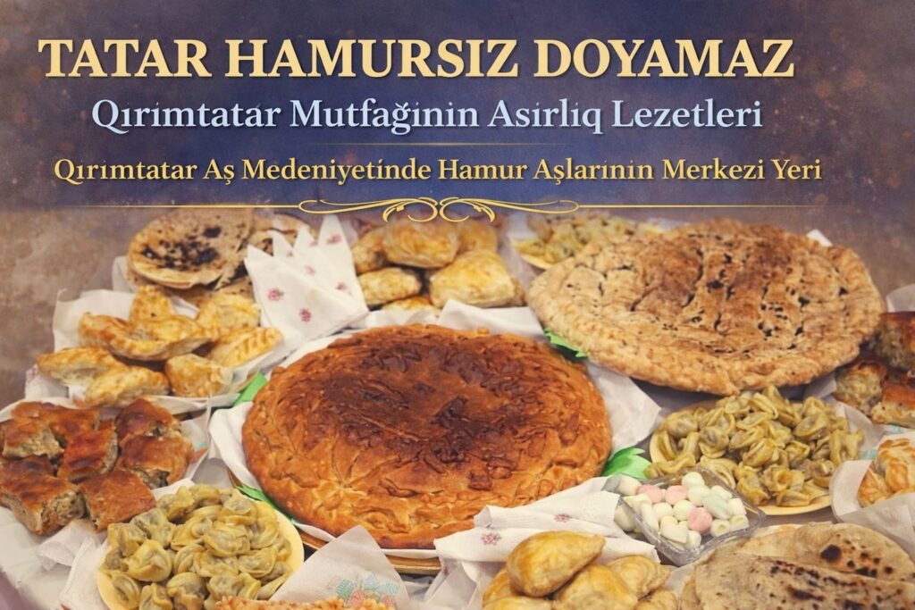 Qırımtatar mutfağı yalnız Qırım yarımadasında degil, bugün dünyanın çeşit memleketlerinde yaşağan Qırımtatar diasporasında da yaşatılmaqta ve nesilden nesilge ötürülmektedir. Bu mutfaqnıñ zenginligi hem öz millî degerlerinden hem de tarih boyunca başqa medeniyetlernen qurılğan münasebetlerden doğğan.