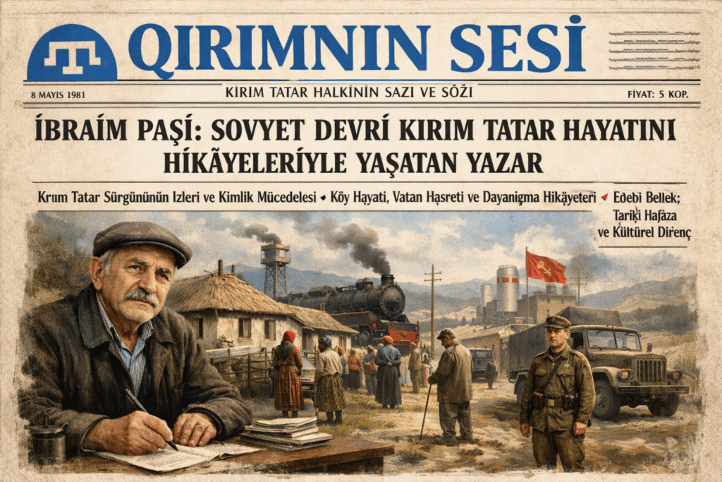 İbraim Paşi: Sovyet Devri Kırım Tatar Hayatını Hikâyeleriyle Yaşatan Yazar