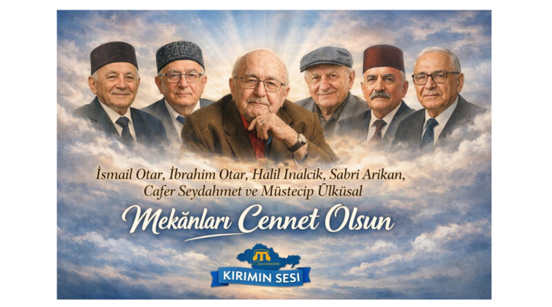İsmail Otar, İbrahim Otar, Halil İnalcık, Sabri Arıkan, Cafer Seydahmet Kırımer ve Müstecip Ülküsal