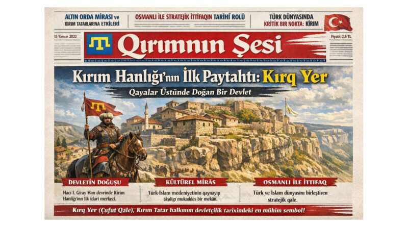Kırım Hanlığı’nıñ İlk Paytahtı: Kırq Yer – Qayalar Üstünde Doğan Bir Devlet