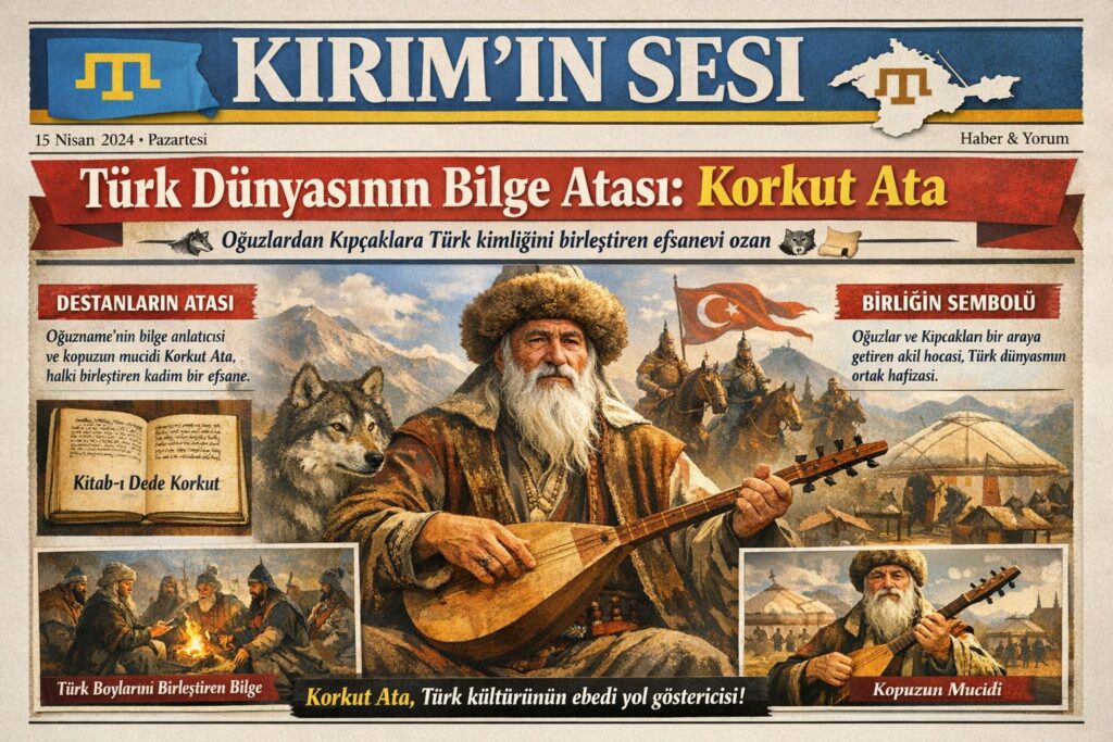 Dede Korkut (Korkut Ata) hiç şüphesiz Türk devlet ve topluluklarını birleştiren ortak atalarımızdan biridir