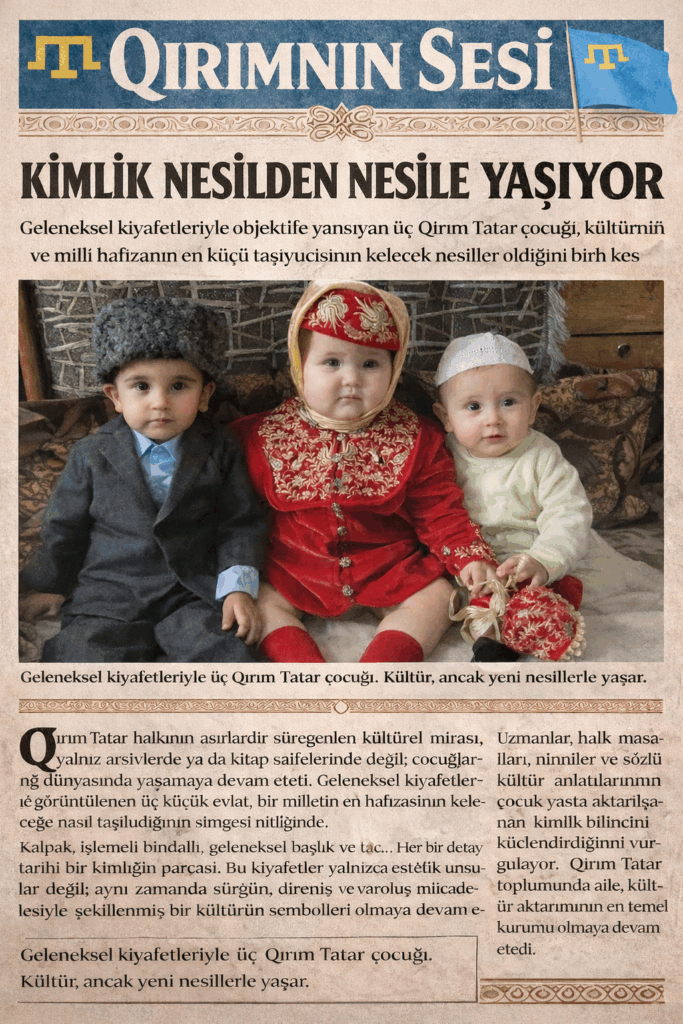 Qırım Tatar halq masalları, yüzyıllar boyunca bozkırda, dağ köylerinde, han saraylarında ve oba ateşlerinin etrafında anlatılagelmiştir. Bu masallar yalnızca çocukları uyutmak için değil; halkın hafızasını, inancını, adalet anlayışını ve dünyaya bakışını yaşatmak için söylenmiştir.

Her masalda bir öğüt, her kahramanda bir cesaret, her düşmanda bir sınav vardır.