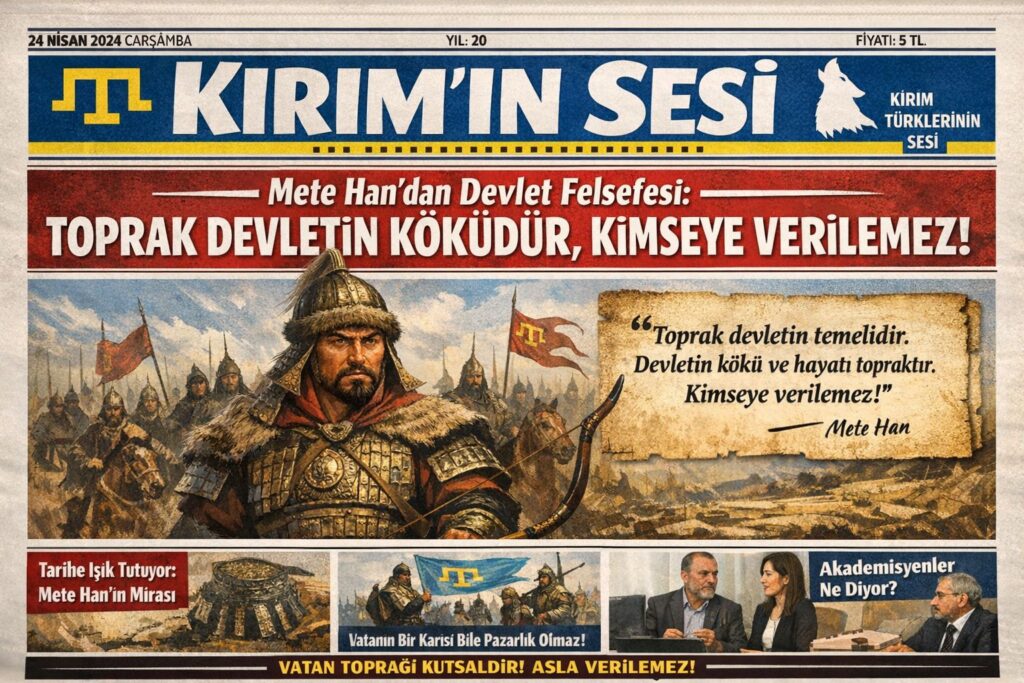 Mete Han’dan Devlet Felsefesi: Toprak Devletin Köküdür, Kimseye Verilemez