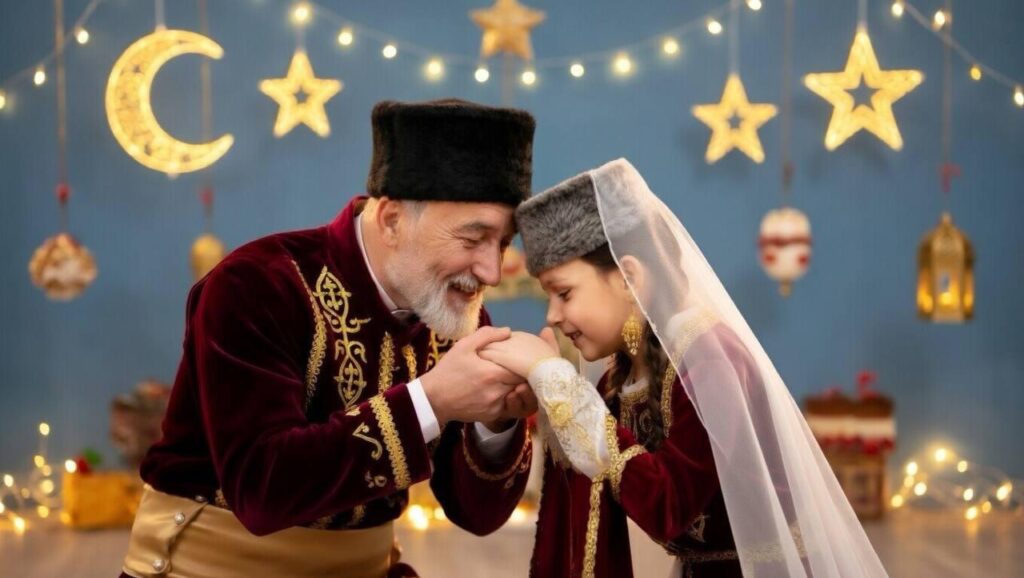 Bu anlamlı gelenekle birlikte çocuklara harçlıklar verilerek bayram coşkusu daha da arttı. Aile bağlarını güçlendiren bu güzel adet, Kırım Tatar kültürünün nesilden nesile aktarılan en değerli miraslarından biri olmaya devam ediyor