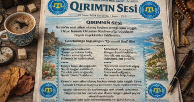 Qırımnıñ Sesi yañğıra beresiñ. Yürekler Qırımda, sözümüz hakta olsun.