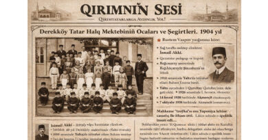 Derekköy Tatar Halq Mektebiniñ Ocaları ve Şegirtleri 1904 yıl