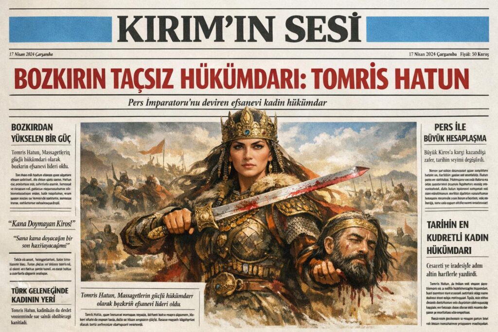 Türk Tarihinin İlk Kadın Hükümdarı Tomris
