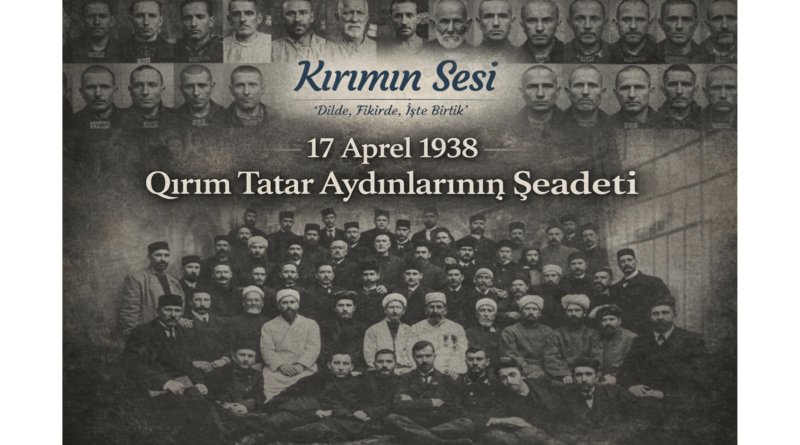 17  Nisan 1938 Aydınlarnıñ Qatliamı