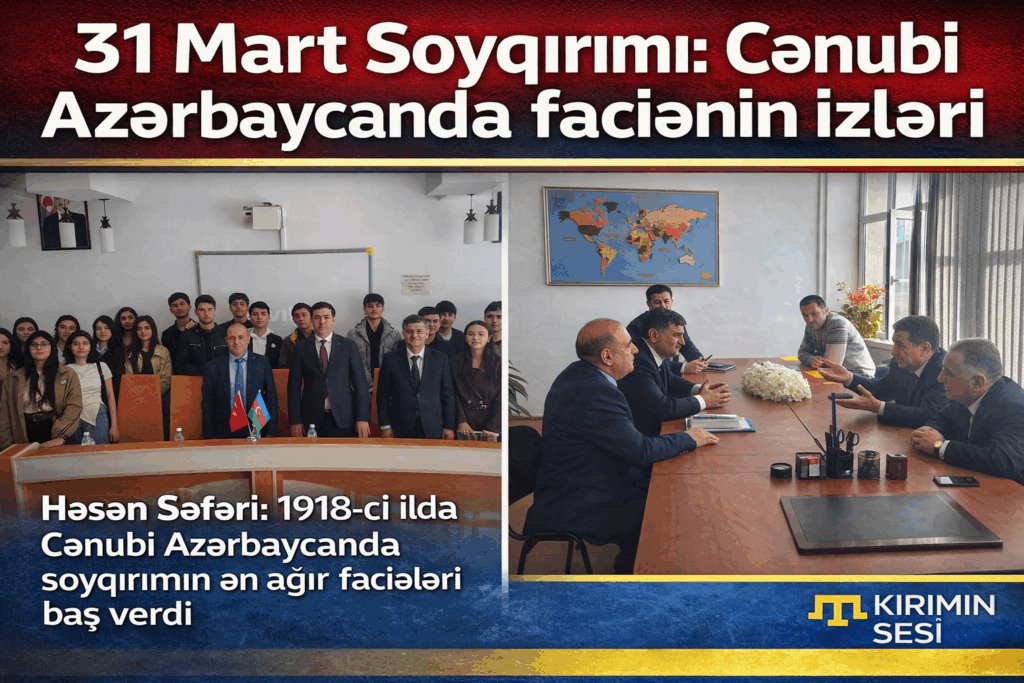 AMEA-nın Şərqşünaslıq İnstitutunun Cənubi Azərbaycan şöbəsi 31 Mart soyqırımı seminar keçirdi.