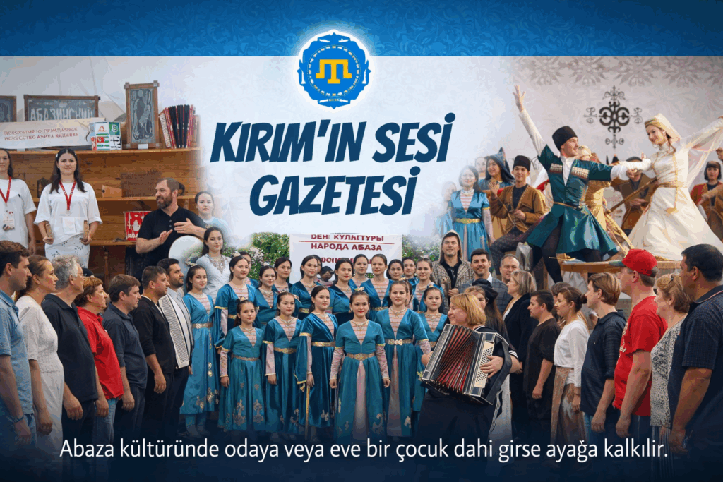 Abaza kültüründe odaya veya eve bir çocuk dahi girse ayağa kalkılır.