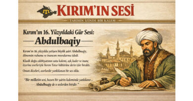 Abdulbaqiy XVI-ncı asır. Şair Qırım