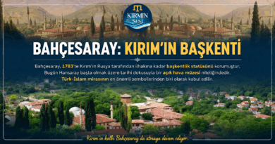 Kırım Hanlığı’nın tarihî merkezi olan Bahçesaray,