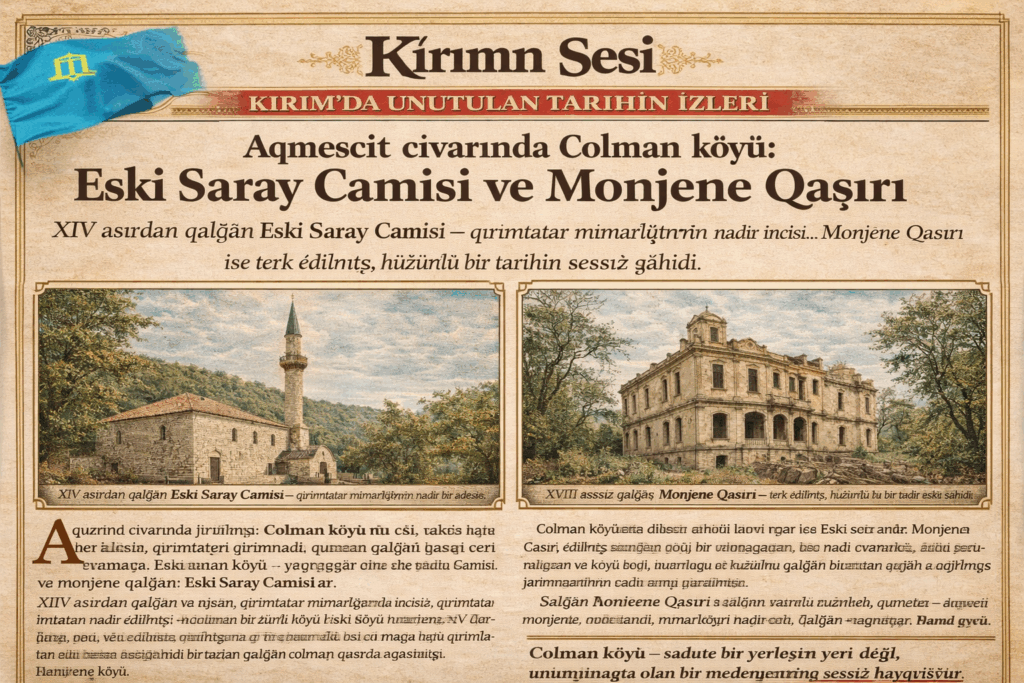 Colman köyü_ tarih ve miras