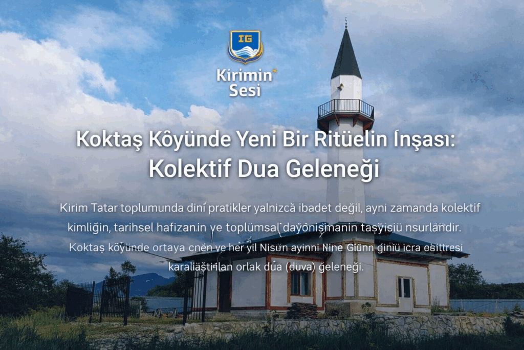 Köktaş Camii: Köyde, yaklaşık 400 yıllık bir geçmişe sahip olan tarihi bir cami bulunmaktadır. Bu cami, Kırım Tatarlarının bölgedeki köklü varlığının en önemli sembollerinden biridir ve yakın dönemde restorasyon çalışmalarıyla gündeme gelmiştir.