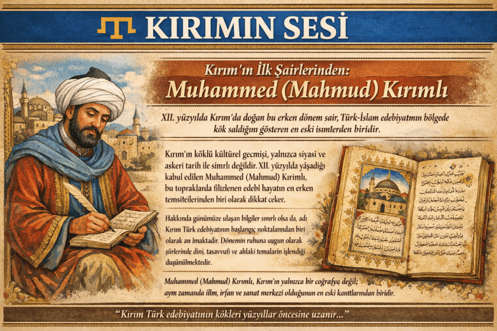 Muhammed (Mahmud) Kırımlı, XII. yüzyılda yaşamış olduğu kabul edilen, Kırım kökenli erken dönem Türk-İslam şairlerinden biridir.
