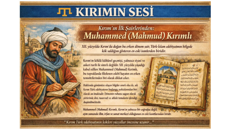 Muhammed (Mahmud) Kırımlı, XII. yüzyılda yaşamış olduğu kabul edilen, Kırım kökenli erken dönem Türk-İslam şairlerinden biridir.