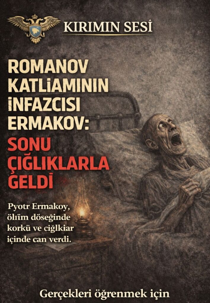  Nikolay Aleksandroviç Romanov Ailesini katleden Pyotr Ermakov Korku ve Çığlıkları
