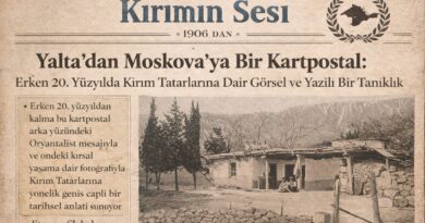 Bu resim Etnografik bir belge Kırım Tatar yaşamı Sosyolojik bir veri Mimari bir kayıt Tarihsel bir tanıklık Yalta’nın çok kültürlü yapısı