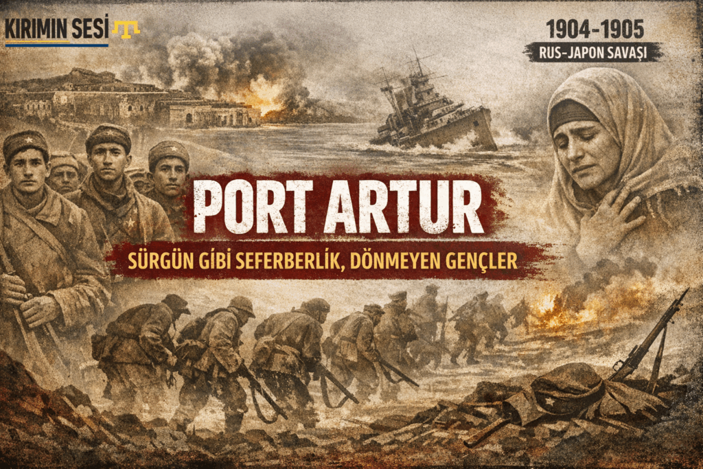  Port Arthur Kuşatması sırasında, binlerce asker hayatını kaybederken, Kırım Tatar askerlerin çok azı vatanına geri dönebildi.
