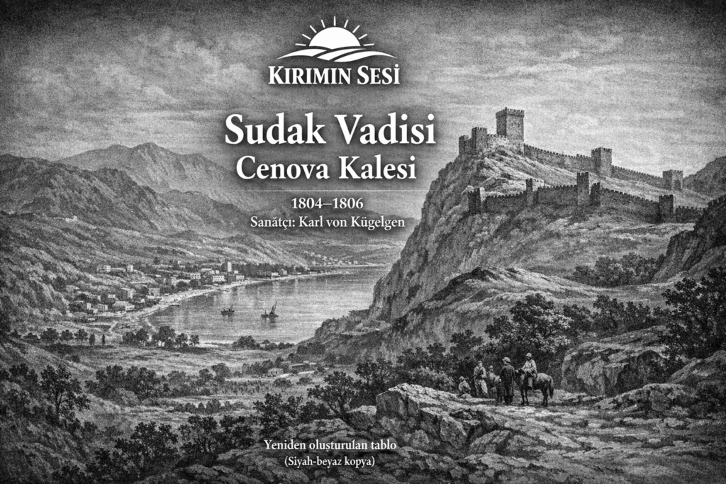 Sudak Vadisi ve Cenova Kalesi - kırım