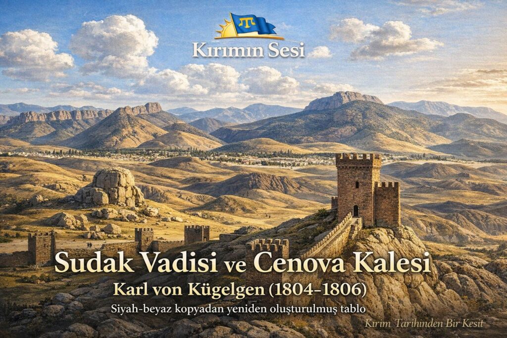 Sudak Vadisi ve Cenova Kalesi - kırım