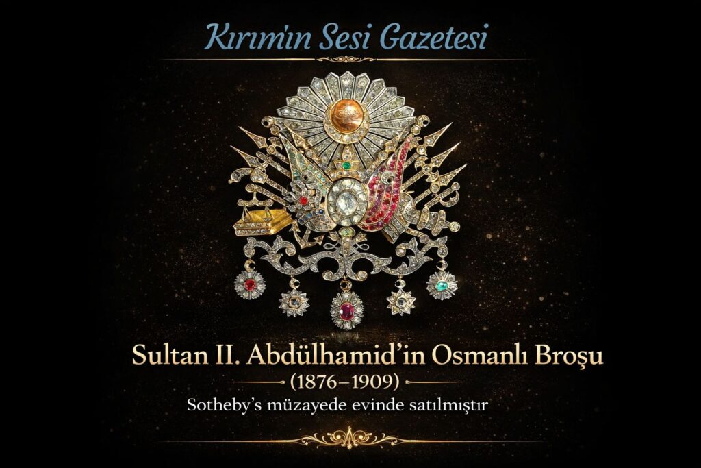 Sultan II. Abdülhamitin osmanlı broşu