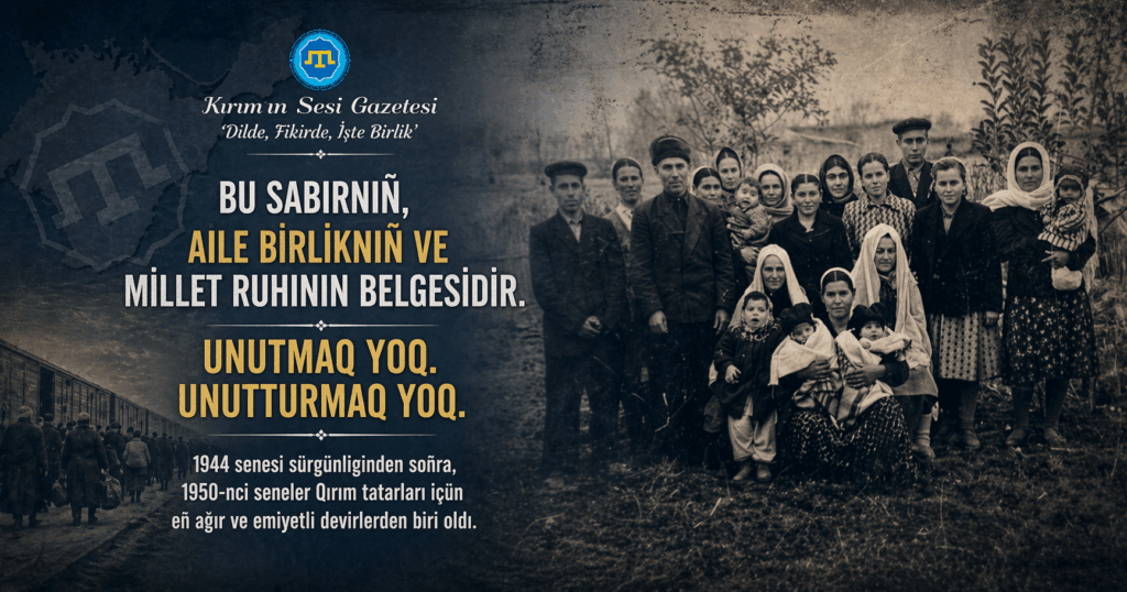 Qırımtatarlar sürgünlikte 1950 yıllar