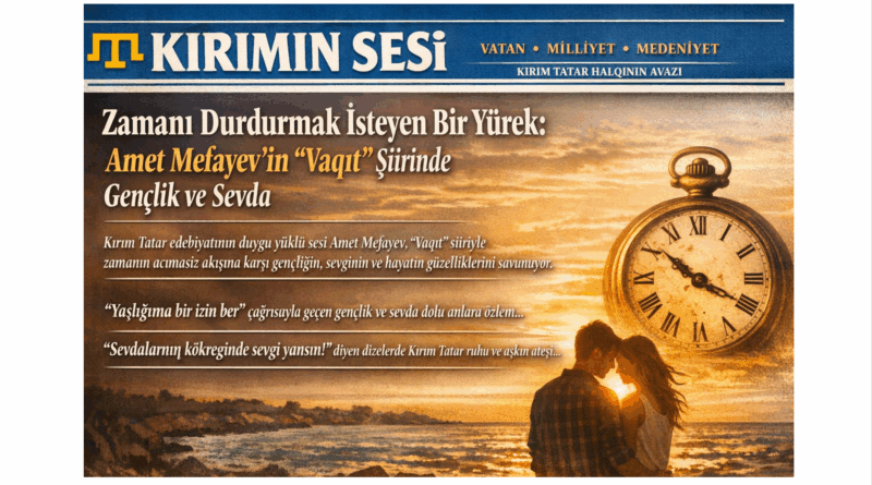 Amet Mefayev, “Vaqıt”