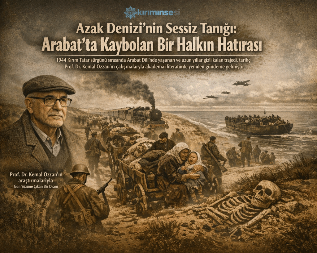 Tarihçi Prof. Dr. Kemal Özcan, bu olayın ayrıntılarını sözlü tarih kaynakları ve tanık anlatıları üzerinden inceleyerek akademik literatüre kazandırmıştır. Özcan’ın aktardığı bilgilere göre, Arabat bölgesinde yaşayan Tatarlar NKVD birlikleri tarafından toplanmış ve bir yük gemisine bindirilmiştir. Gemi Azak Denizi’ne açıldıktan sonra batmış veya batırılmış; bu olayda yaklaşık yüz elli civarında Kırım Tatarının hayatını kaybettiği tahmin edilmiştir.