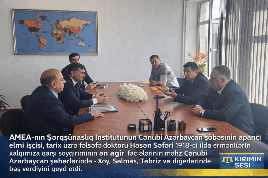 Azərbaycan şöbəsi 31 Mart soyqırımı seminar keçirdi.