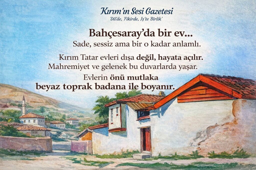 Kırım Tatar Evi Bahçesaray