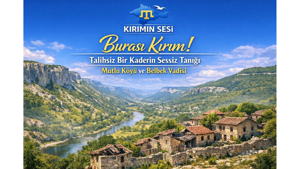 belbek vadisi . mutlu köyü,