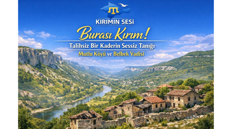 belbek vadisi . mutlu köyü,