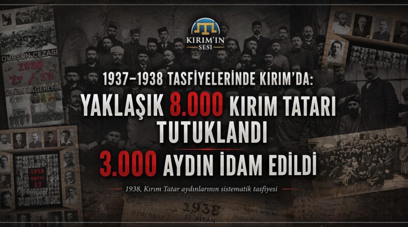 17 Nisan 1938, Kırım Tatar halkı için: Bir yas günü  Aynı zamanda hafıza ve direnişin sembolüdür