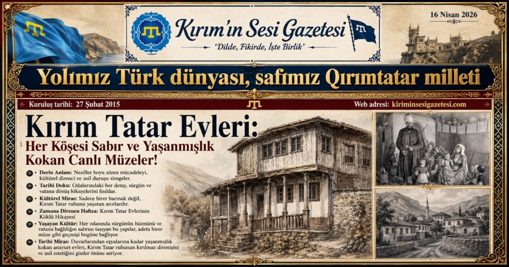kırım tatar evleri