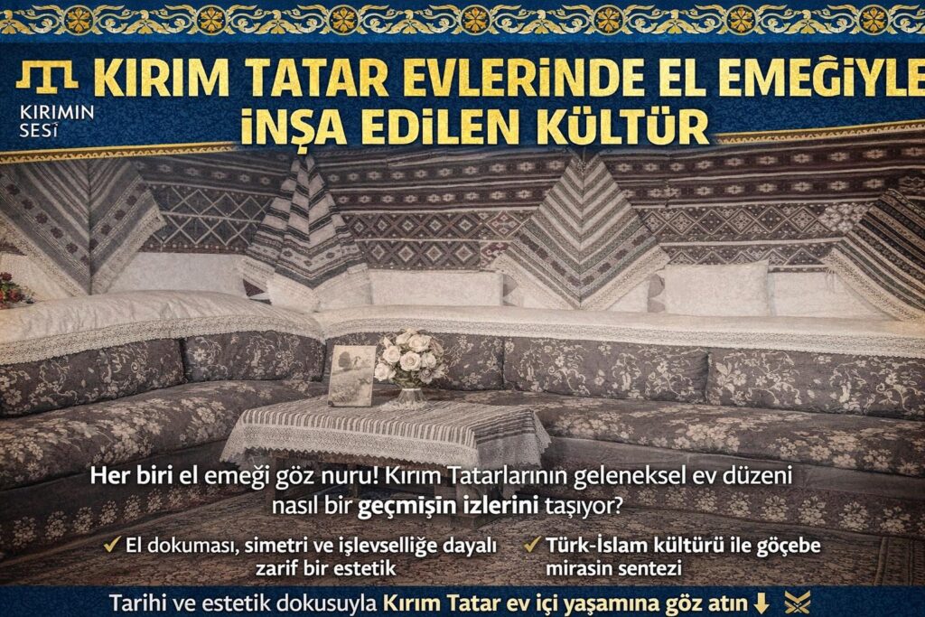 kırım tatar evlerimiz hersey el emeği göz nuru