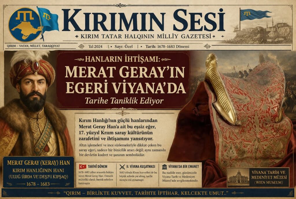 Hanların İhtişamı: Murad Geray’ın Egeri Viyana’da Tarihe Tanıklık Ediyor
