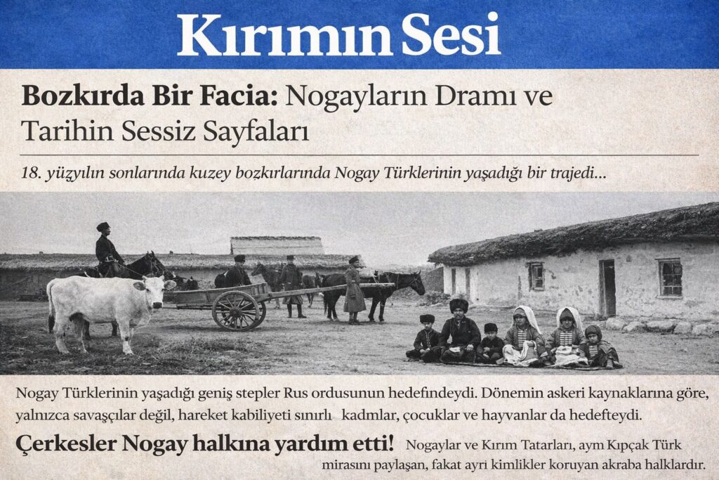 Bugün Nogaylar ile Kırım Tatarları, aynı Kıpçak Türk mirasını paylaşan, tarih boyunca iç içe yaşamış akraba topluluklar olarak bilinmektedir
