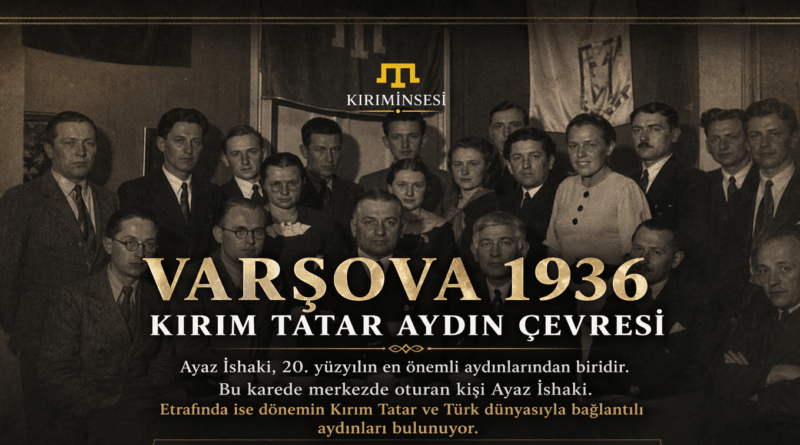 Ayaz İshaki ve Kırım Tatar diasporasından aydınlar ve vatan hadimleri Varşova 1936