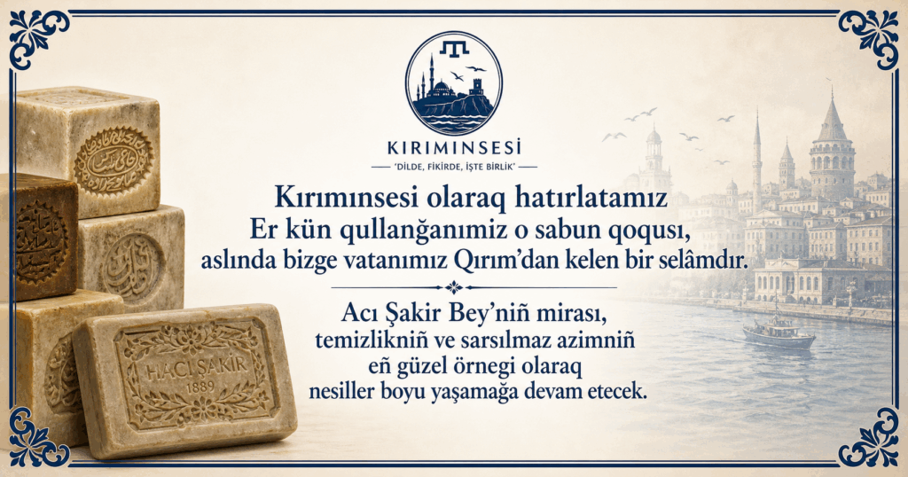 İstanbul’uñ o qadimiy mahallelerinde yeniden yeşergen bu emek, qısqa zamanda Türk halqınıñ evine, hamamına ve eñ müimi gönlüne kirdi. Sabunlarınıñ üstündeki o tamğa, tek bir marka degil, Qırım’dan ketirilgen bir namus ve temizlik senedi kibi qabul etildi.