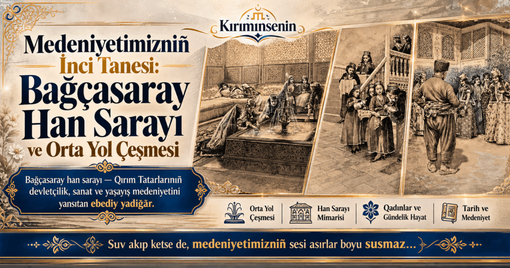 Bahçesaray han camii çeşmesi kırım