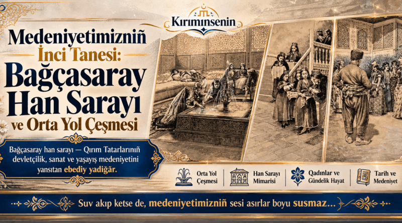 Bahçesaray han camii çeşmesi kırım