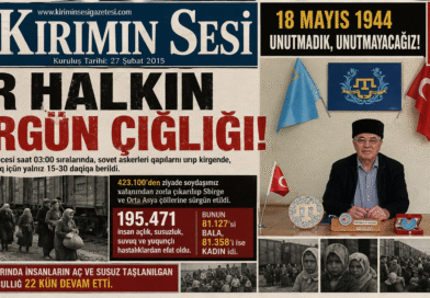 Dünya Kırım Tatar Dernegi Başkanı Mustafa Sarıkamış