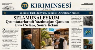 Qırımtatar selamunaleyküm