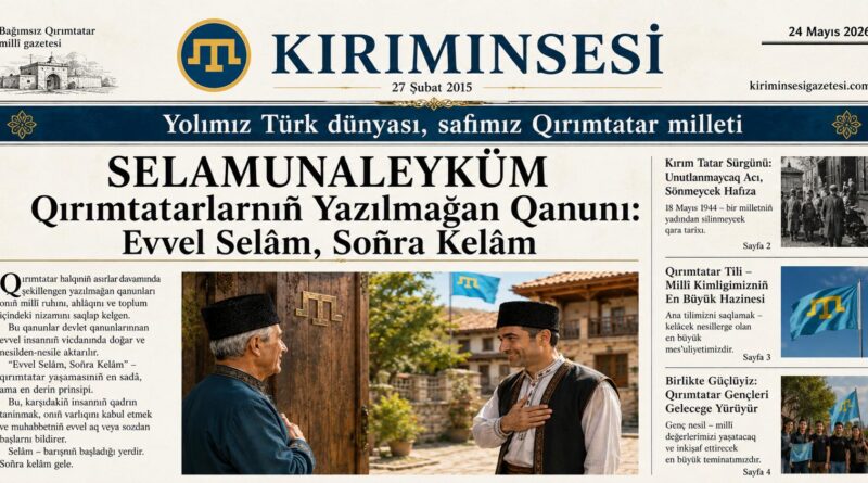 Qırımtatar selamunaleyküm