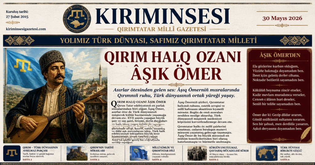 Qırımtatar aşık ömer