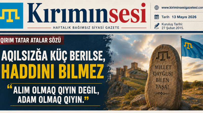 Qırımtatar atalar sözü